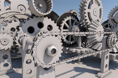 滚子链传动装置如何安装滚子链传动应布置在水平或倾斜平面内.