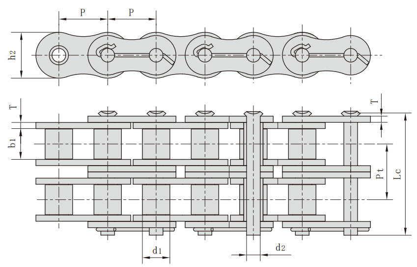 Oil field chains